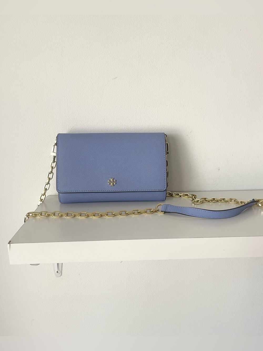 Tory Burch Periwinkle Blue Crossbody Bag